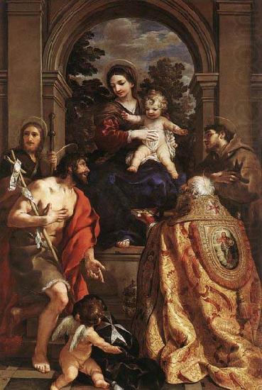 Pietro da Cortona Madonna and Saints china oil painting image